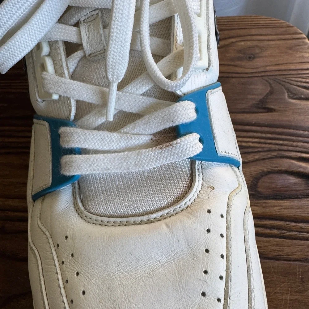 Louis Vuitton LV Trainer Sneakers White Blue Leather Men's Size 11 GO 0270 - Picture 9 of 9